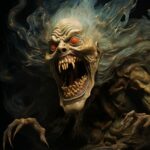 Flesh Eater Ghost, The Faceless, Dead Secret, Ghostly Cherry Tree - Japanese Folk Stories