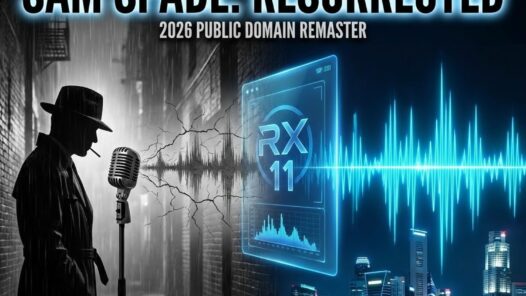 Sam Spade: The 2026 Public Domain Remasters | 1946 Radio Double Feature (iZotope RX 11) episode artwork