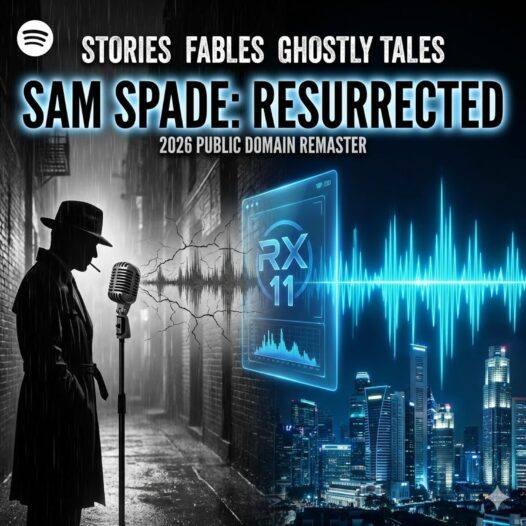 Sam Spade: The 2026 Public Domain Remasters | 1946 Radio Double Feature (iZotope RX 11) episode artwork