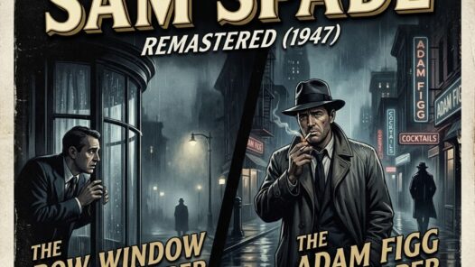 The Adventures of Sam Spade Remastered | The Bow Window & Adam Figg Capers episode artwork