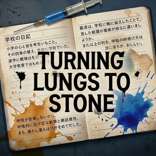 Turning Lungs to Stone | Japanese True Crime episode artwork